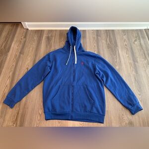 Polo by Ralph Lauren Royal Blue Zip-Up Hoodie